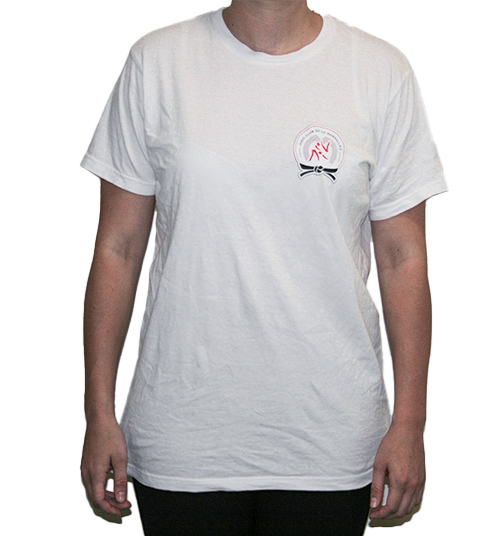 T-shirt blanc judo club de la Mandallaz SIllingy